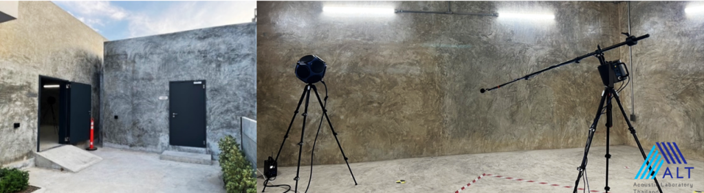 Testing of STC (Sound Transmission Class) and Rw (Weighted Sound Reduction Index) 1